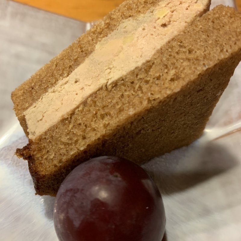 フォアグラパンデピスのサンドイッチ(ほ志の)