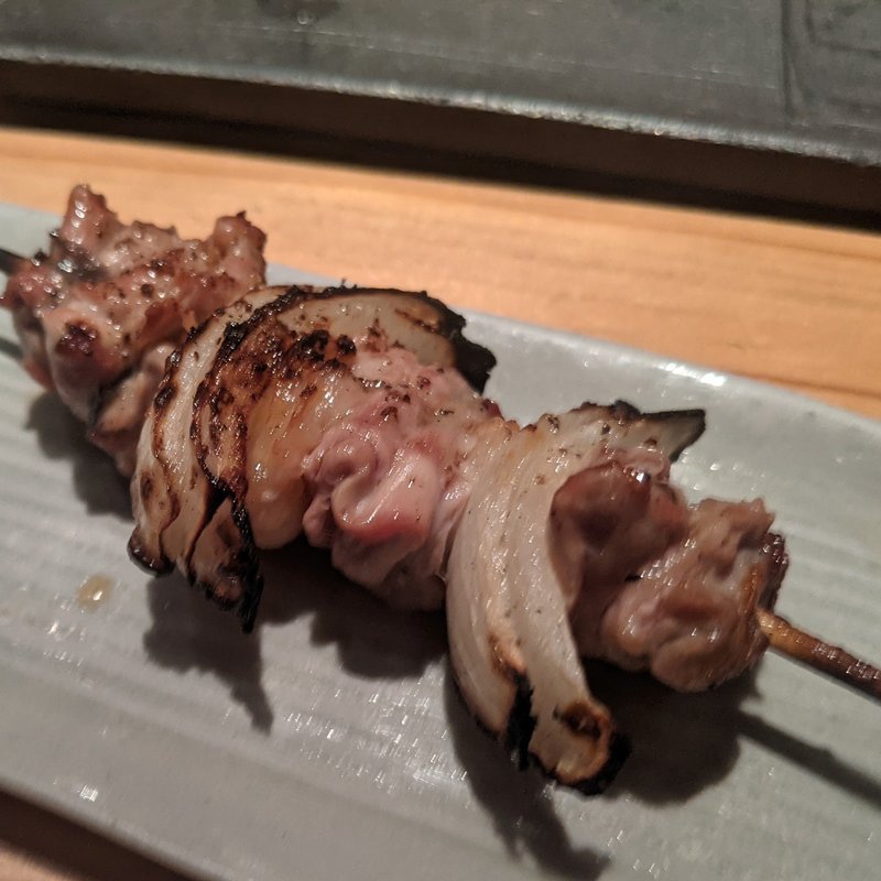 ハラミと白タマネギ(とり茶太郎)