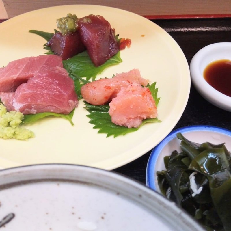 3点盛り定食(魚竹)