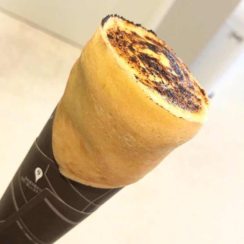 クレープブリュレ(コムクレープ 自由が丘店)