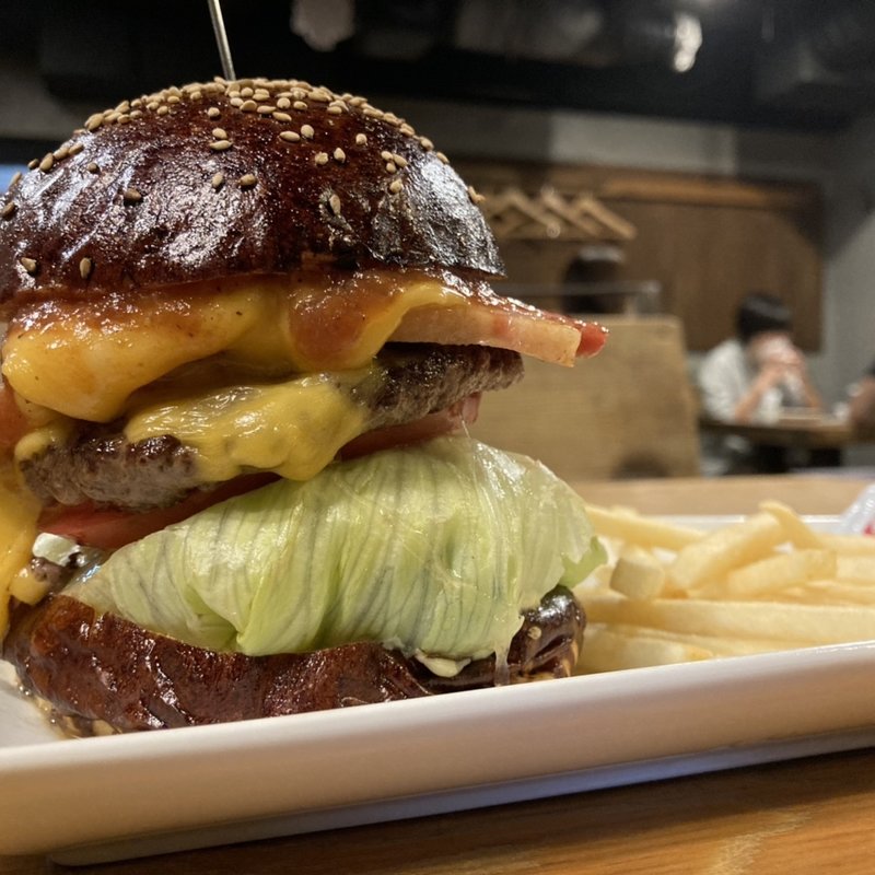 ベーコンチーズバーガー(ハングリーへブン 目黒店)