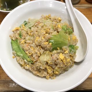 カニレタス炒飯(麺飯食堂 なかじま)