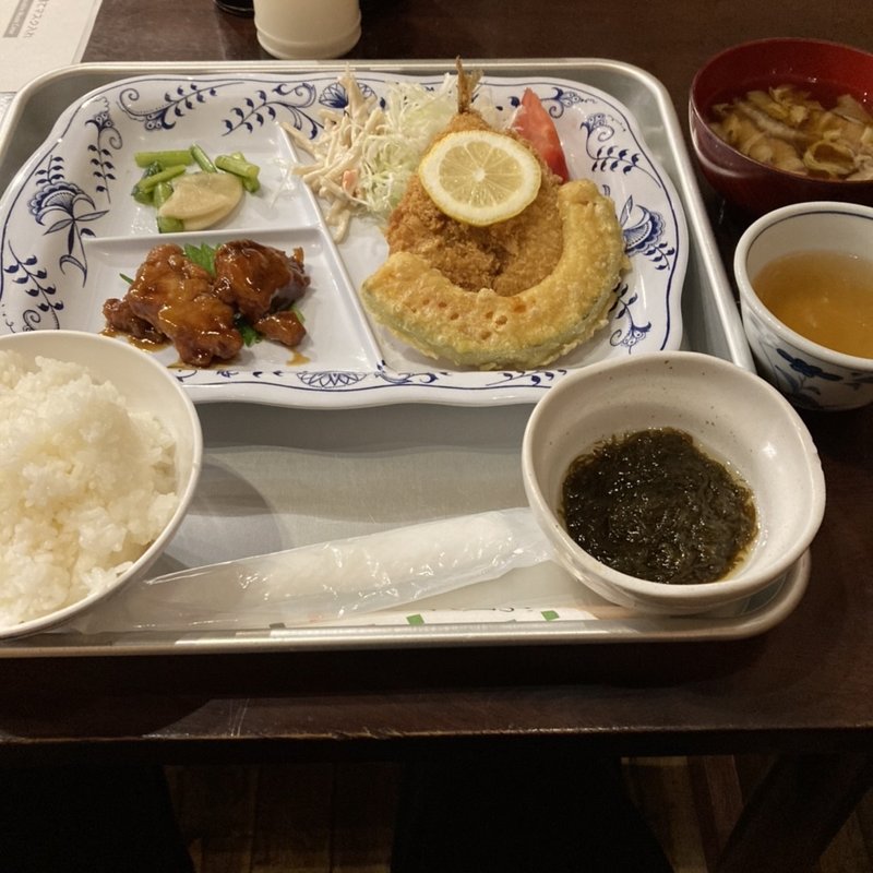 夕食(涸沢ヒュッテ)