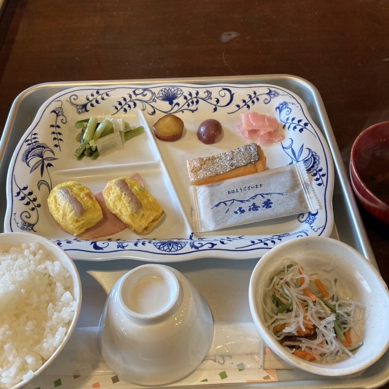 朝食(涸沢ヒュッテ)