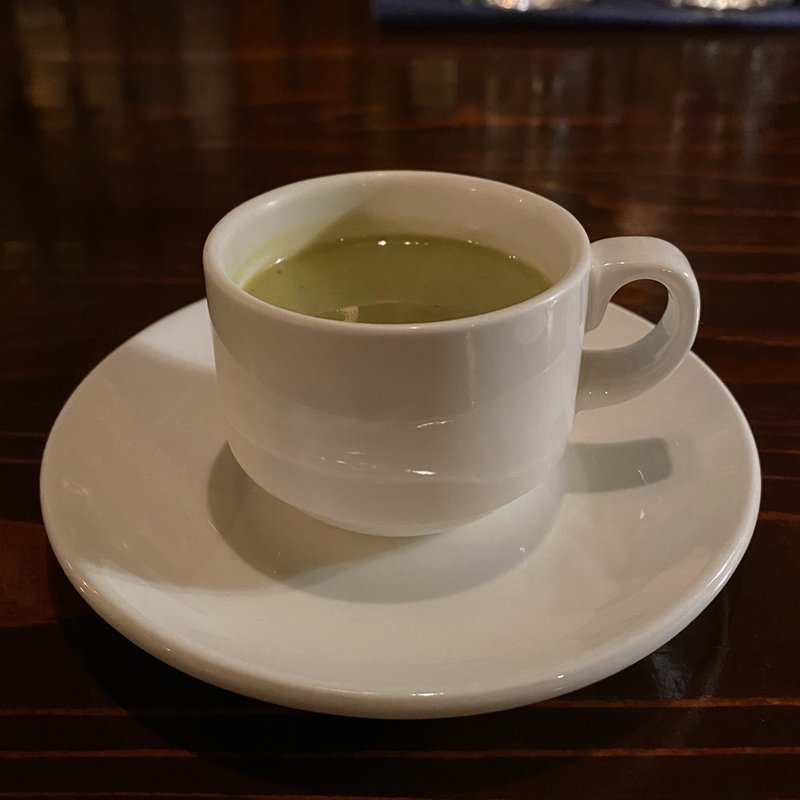 ブロッコリーのスープ(THE BAR YANAGI)