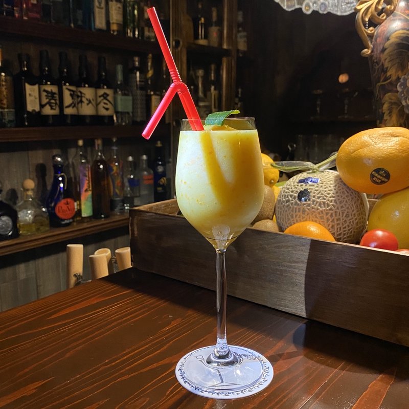 フルーツカクテル(キンカン)(THE BAR YANAGI)