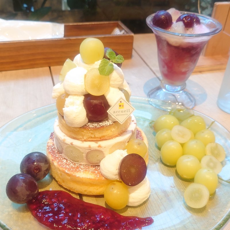 秋のぶどう狩りプラン(カフェ アクイーユ 恵比寿)