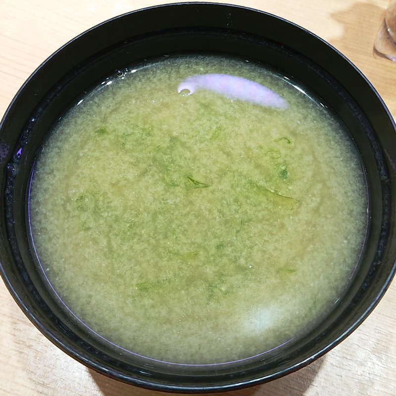 海女のりのみそ汁(二代目ぐるめ亭 ラゾーナ川崎店)