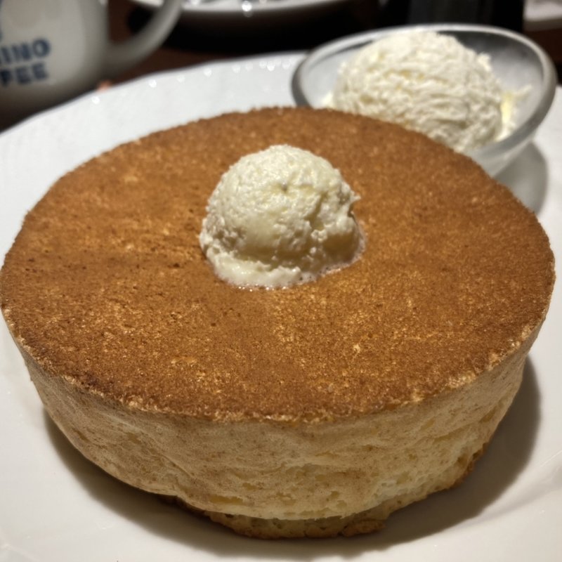 窯焼きスフレパンケーキ(星乃珈琲店　八重洲地下街店)