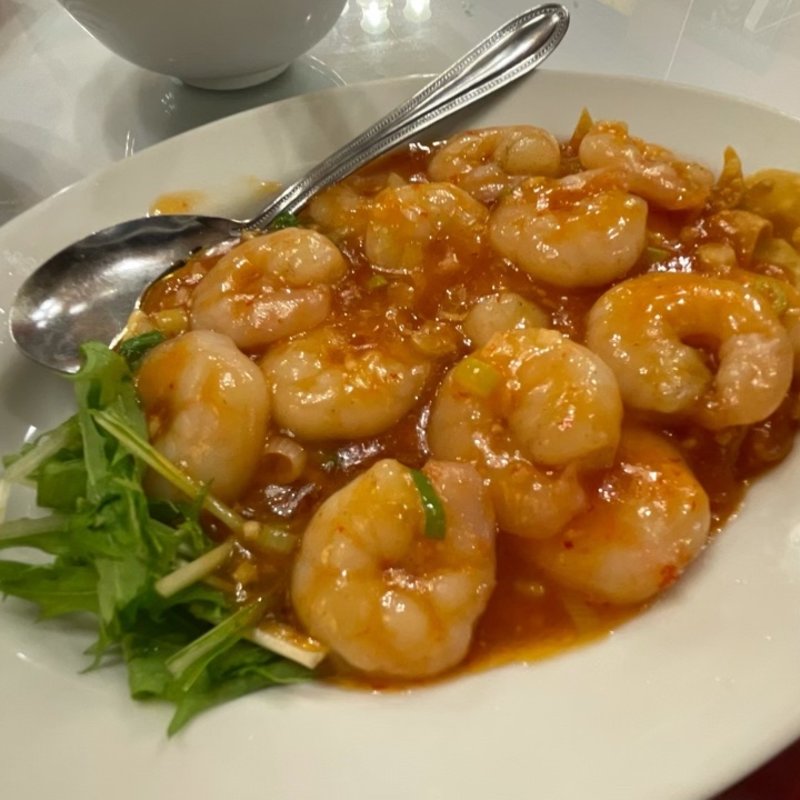 エビチリセット(海員閣)