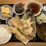 天ぷら盛り定食