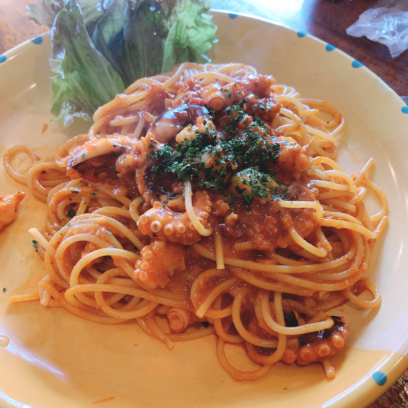 タコ・アラビアータ(シシリー )