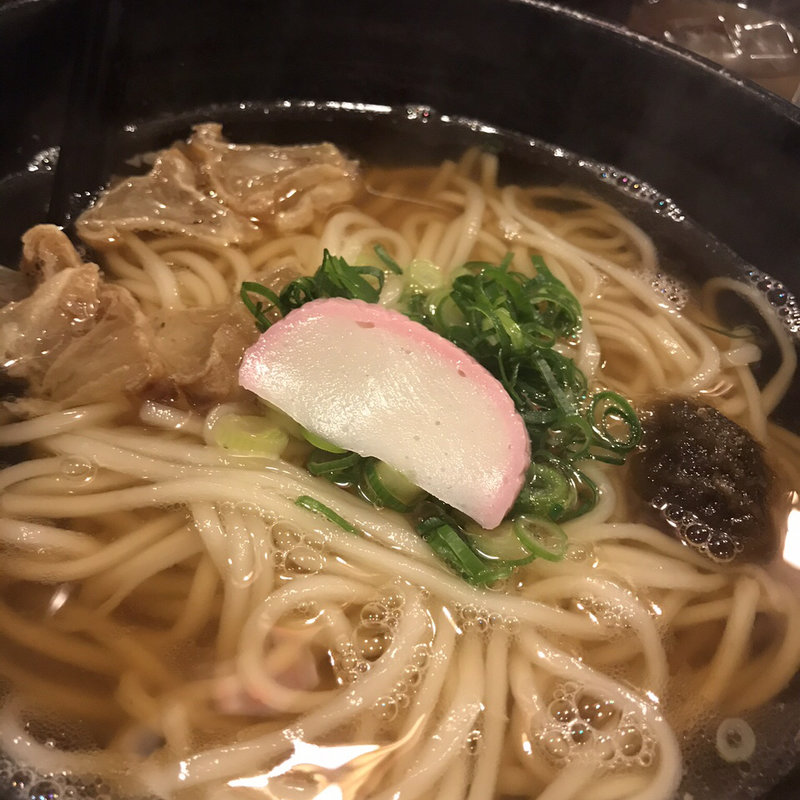 名物かすうどん(鶴姫)