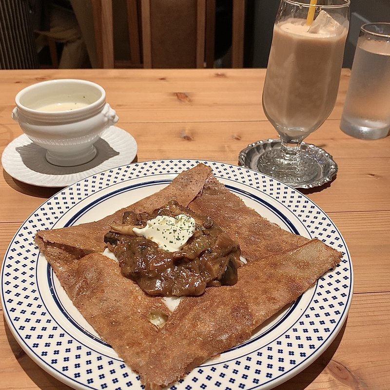 ガレットランチ(クレープリーアルション　ティーテーブルカフェ)