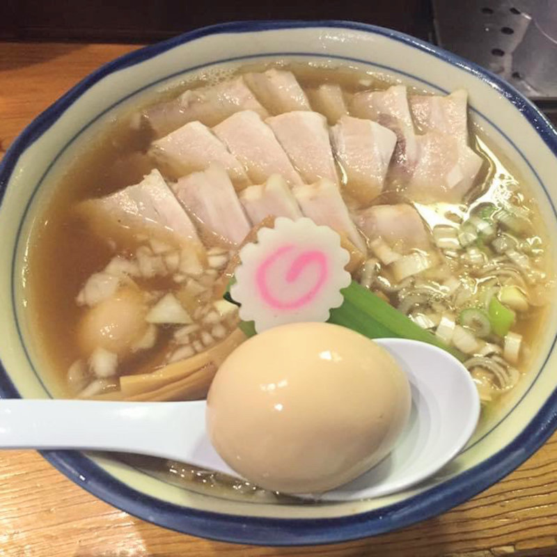 チャーシュー麺(銀座 朧月 （おぼろづき）)