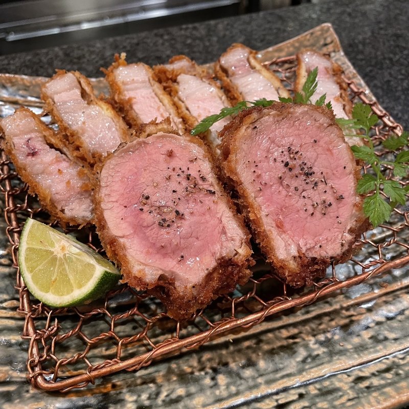 TOKYO-X & 特上ヘレカツ（定食）(とんかつ マンジェ)