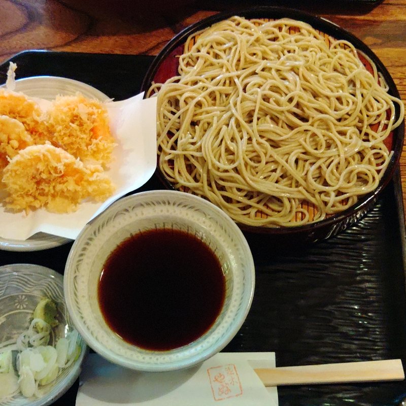 天ざるそば(並木藪蕎麦)