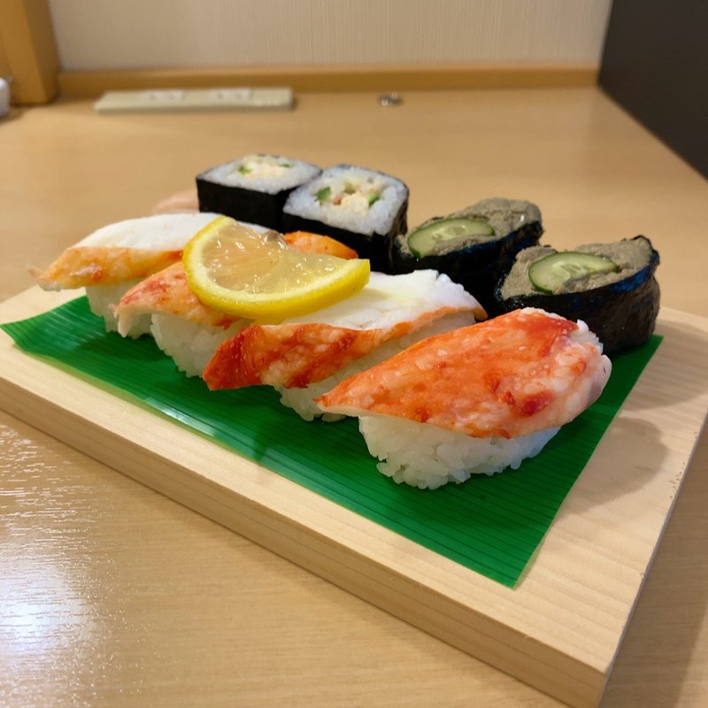 上かににぎり寿司(札幌かに本家 近鉄百貨店四日市店)