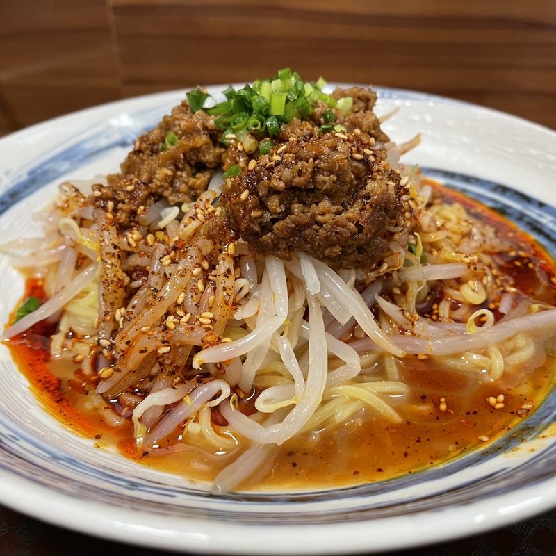 肉みそ冷やし中華(かしわや 三軒茶屋店)