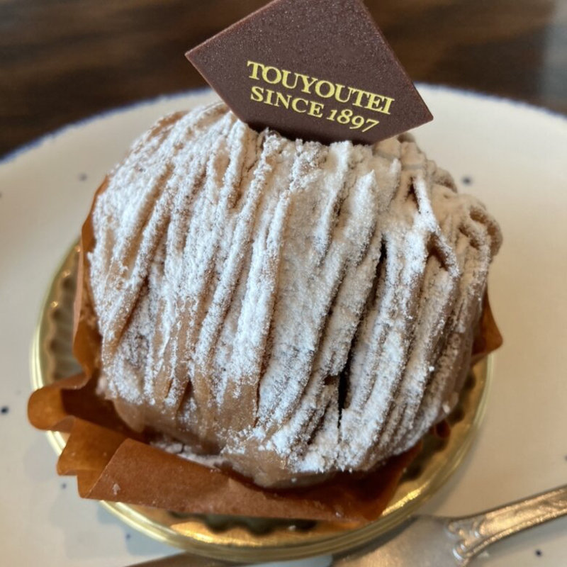 モンブラン(グリルキャピタル 東洋亭 あべのハルカス店)