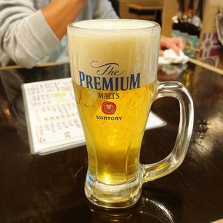 生ビール(鍋焼ぼうず)