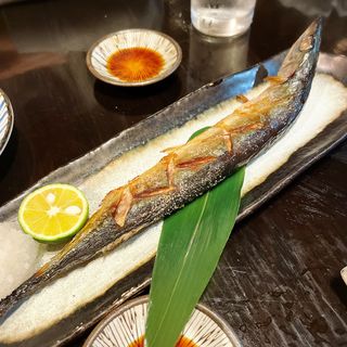 秋刀魚の塩焼き(鍋焼ぼうず)