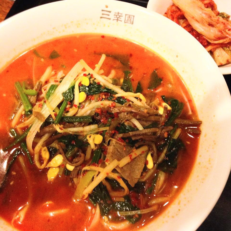 カルビクッパランチ(三幸園)