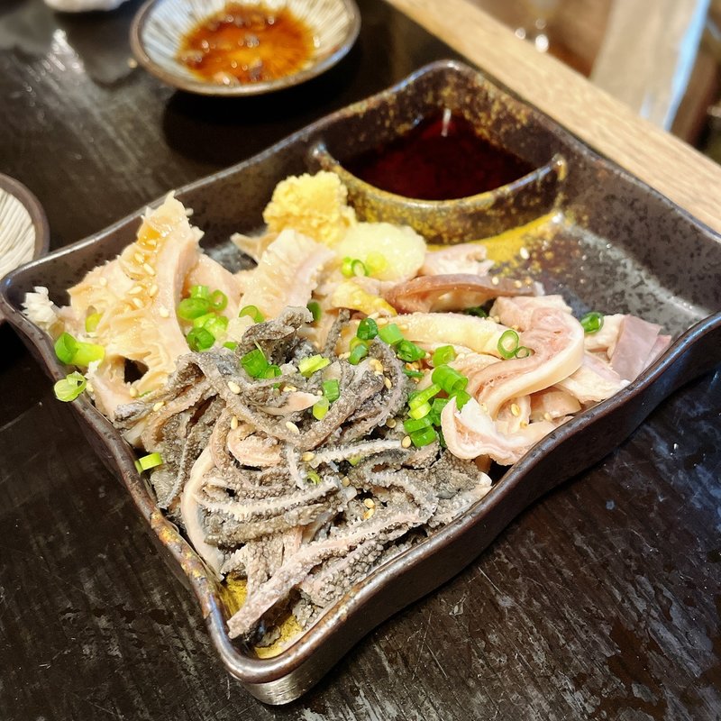 ホルモン3種盛り(鍋焼ぼうず)