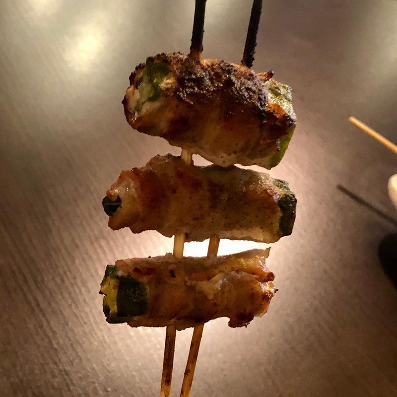 オクラ巻き(角打ち博多一番どり 松島店)