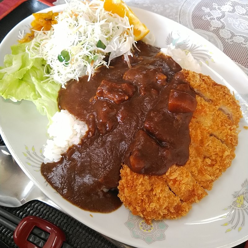 カツカレー(雲龍堂食事処)