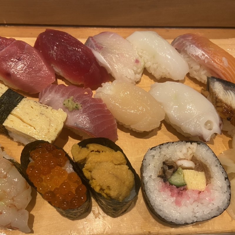 寿司ランチ大盛り(鮨政 西口店)