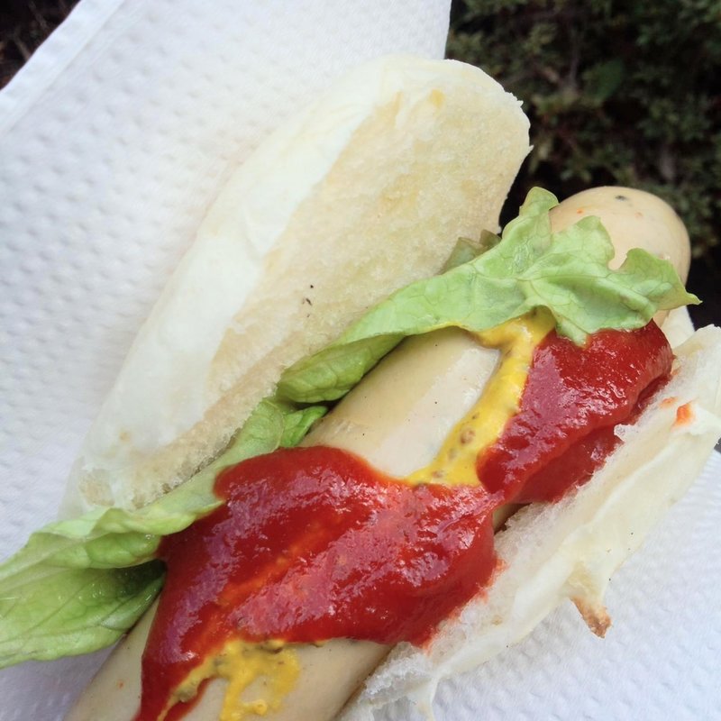 ホットドッグ(腸詰屋 八幡宮前店)