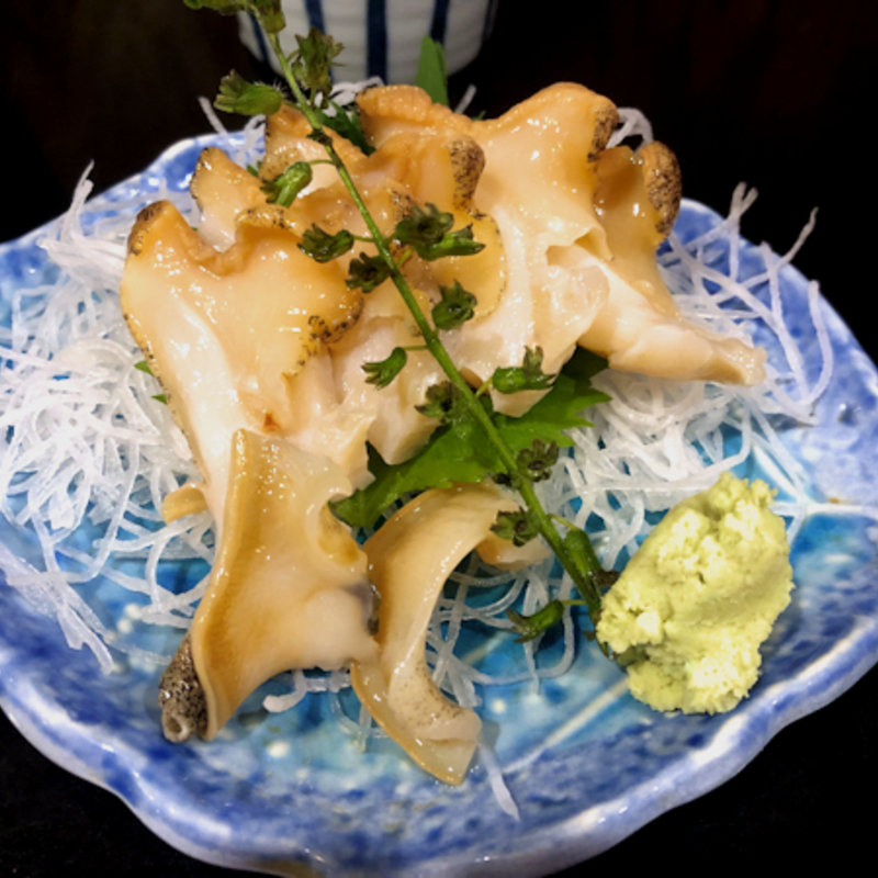 つぶ貝のお刺身(ほろよい )