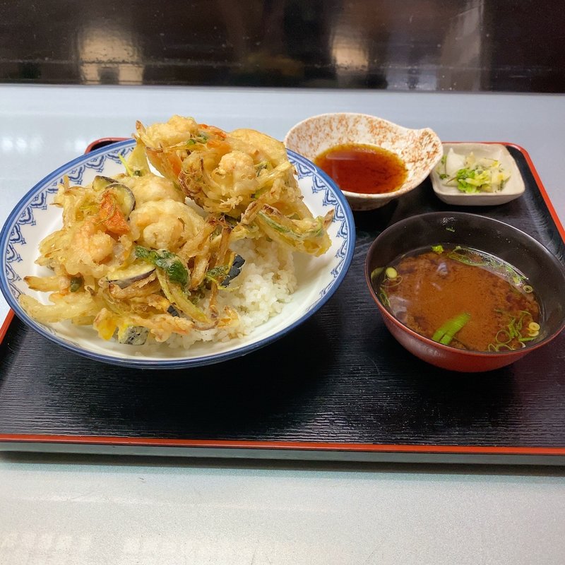 かき揚げ天丼(紀の国屋 )