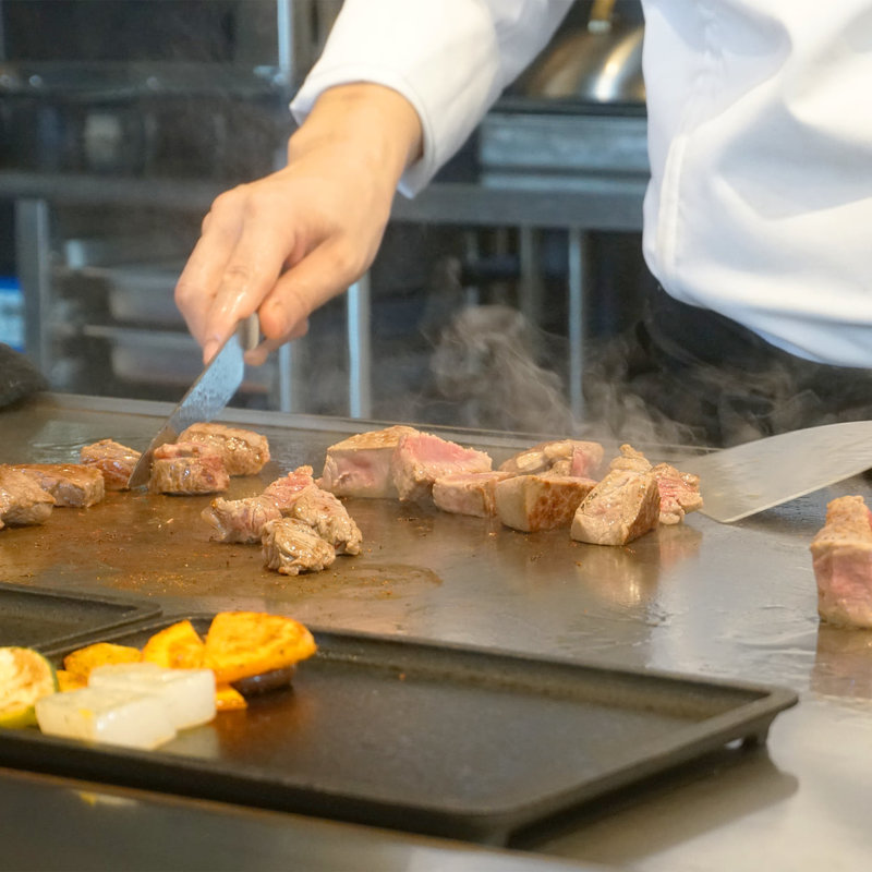 厳選国産牛サイコロステーキセット(150g)(糸島グリル)