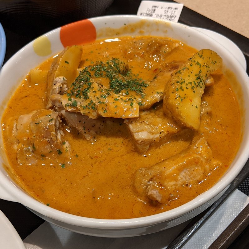 マッサマンカレー(松屋)