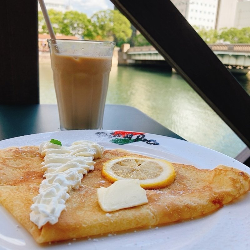 塩バタークレープ（ドリンク付き）(カフェ レガロ （Cafe Regalo）)