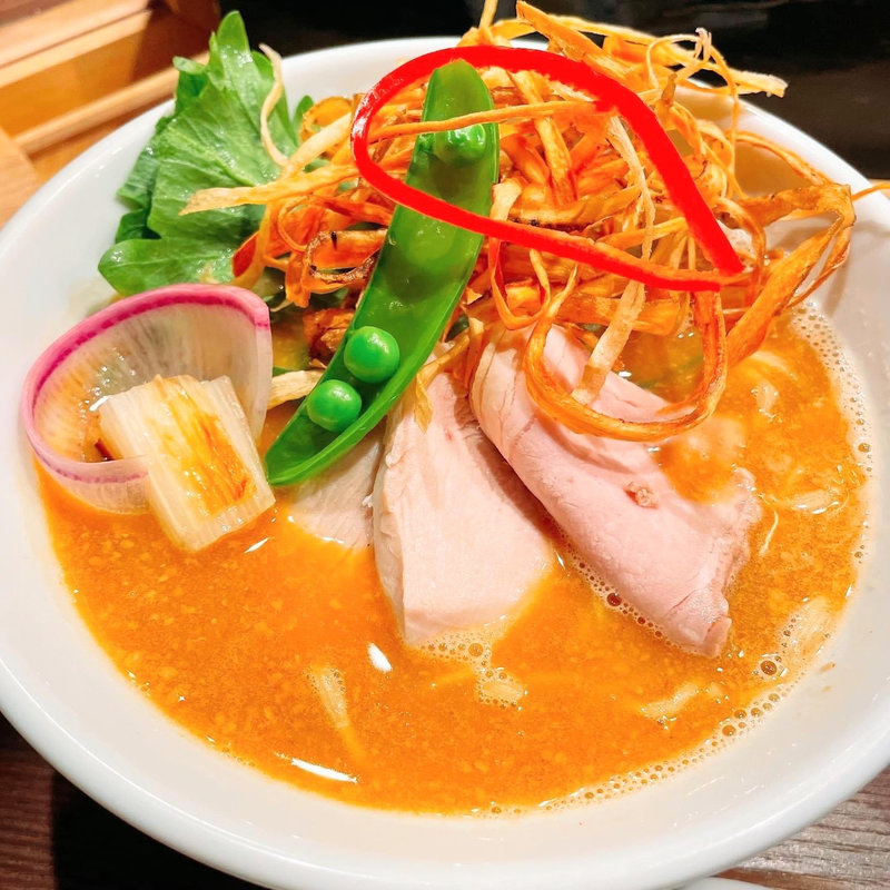 味噌白湯soba(銀座 篝 本店)