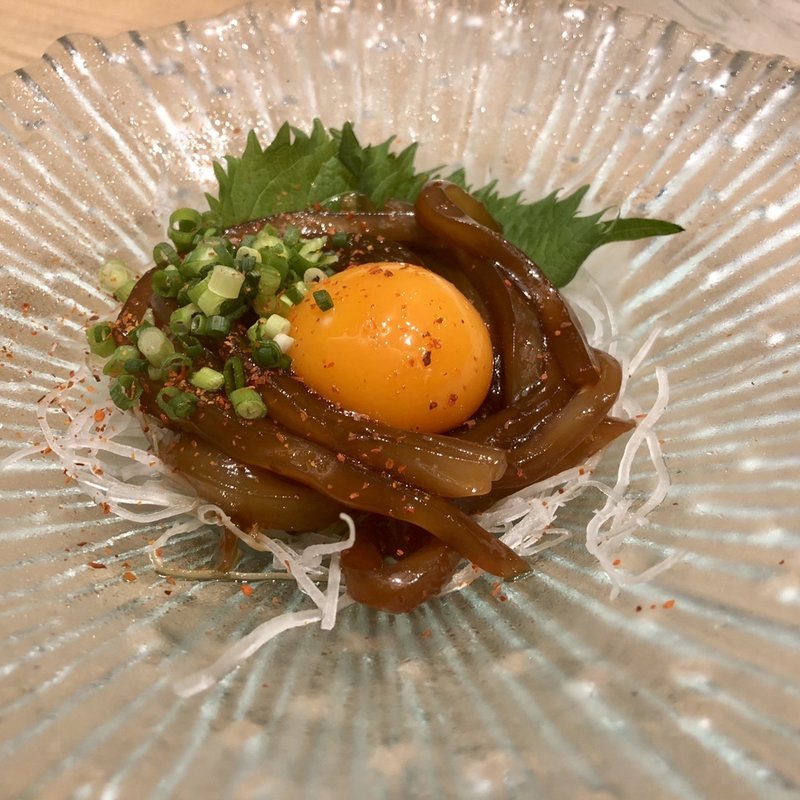 イカユッケ(和創居酒屋 辰家 （わそういざかや たつや）)