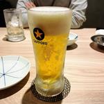 生ビール(ふぐぶた酒場)