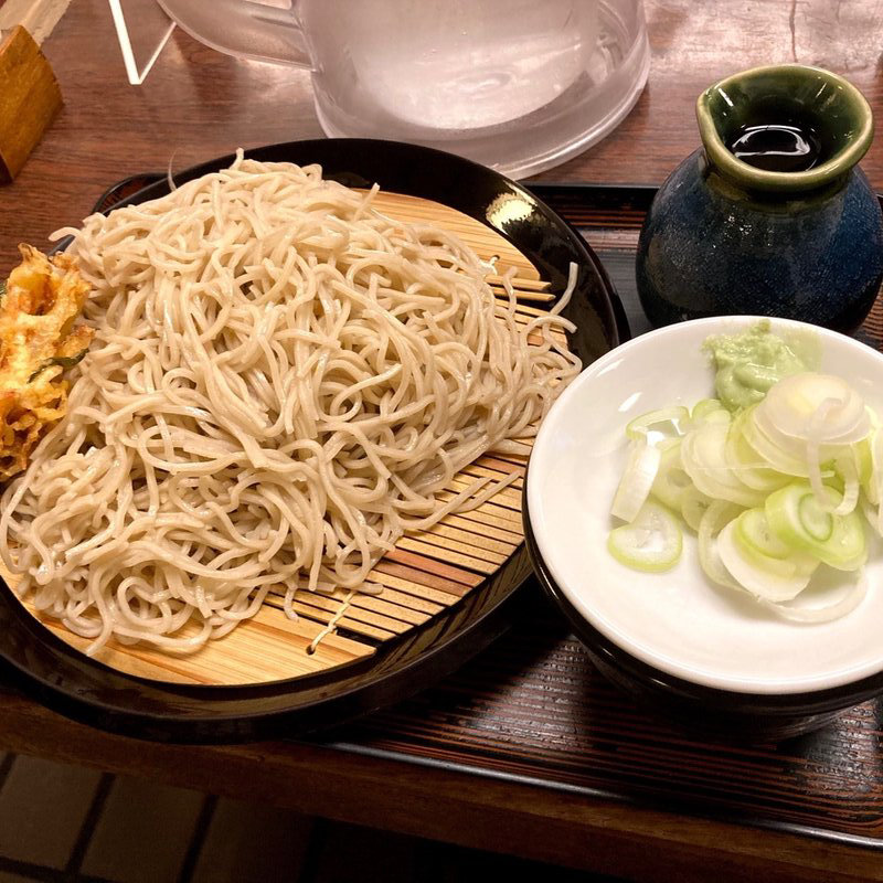 半親子丼＋もりそば(そば処福助 西新宿店)