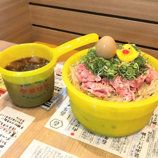 極楽♨︎いい湯だな〜つけ麺(百年本舗 秋葉原総本店)