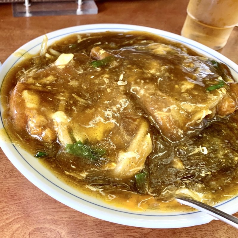 カツカレー丼(温品飯店)