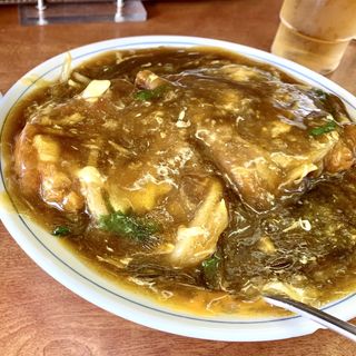 カツカレー丼(温品飯店)