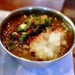 あさりカレーのあいがけカレー