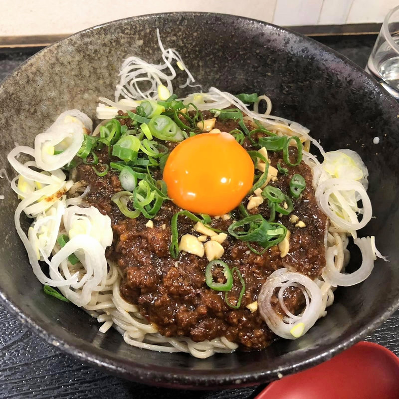 汁なし坦々そば(à la 麓屋 （あら ふもとや）)