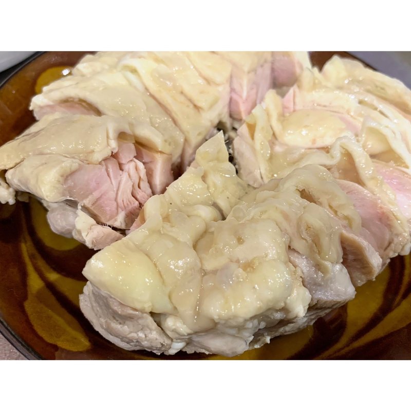 本日のおすすめ　蒸し鶏(おうちごはん わりかん)