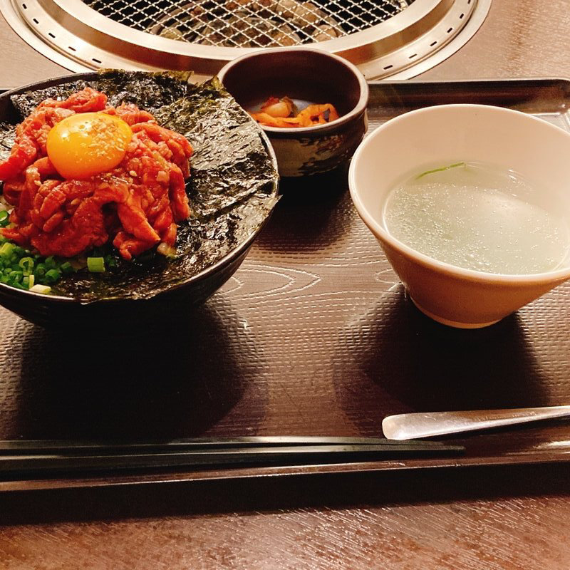 ローストビーフ丼　肉増し（1.5倍）ご飯大盛り(和 はなれ)