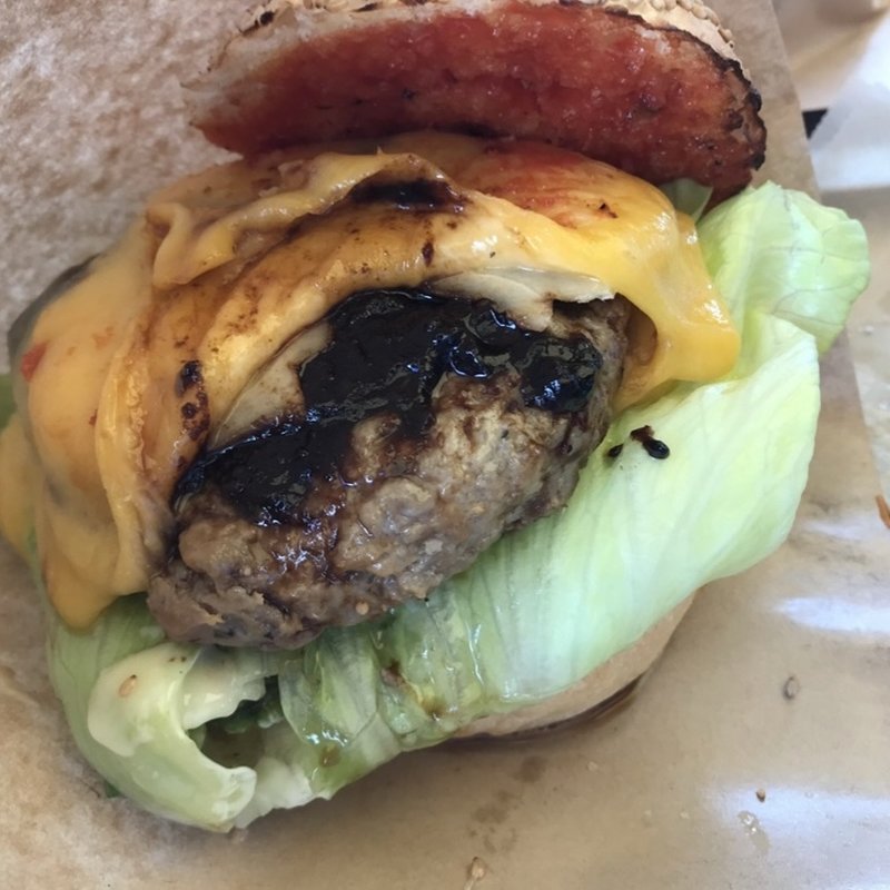 黒てりやきチーズバーガー(自由が丘バーガー本店)