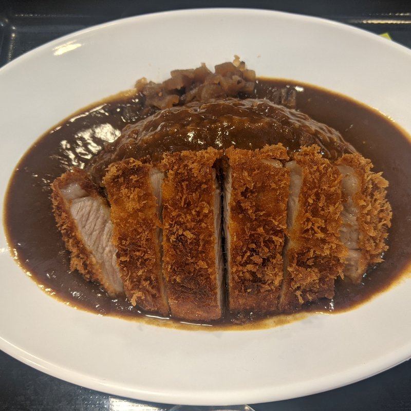 四元豚ロースかつカレー(みくりや亭)
